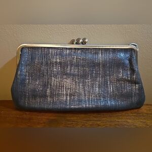 Hobo International Metallic Clutch Wallet